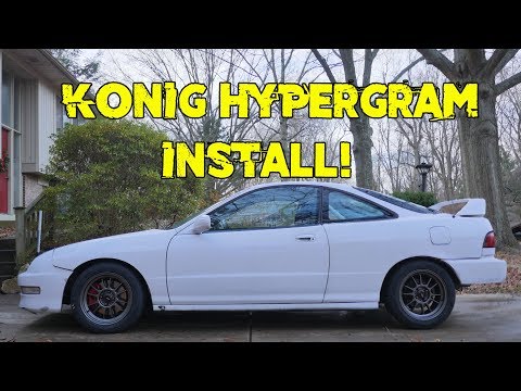 Konig Hypergram Install On Project Integra DC2