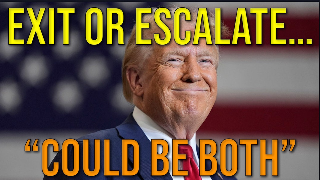 Trump Promises Short-Term Exit & Hit Iran 20 Times Harder - Crypto Race To The Bottom