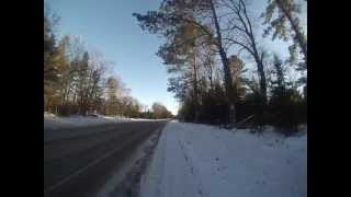 preview picture of video 'Snowmobiling in Eagle River WI Dustin White'