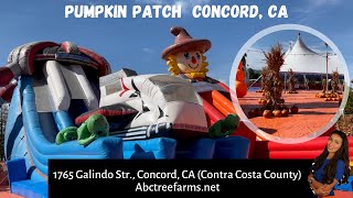 Pumpkin Patch 2021 Concord, CA Contra Costa County