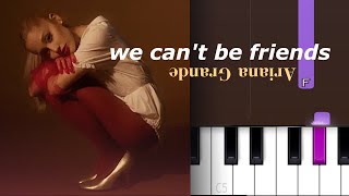 Ariana Grande - we can&#39;t be friends (wait for your love) | Piano Tutorial