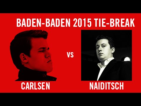 Grenke Chess Classic 2015 Tie-Break Magnus Carlsen vs Arkadij Naiditsch
