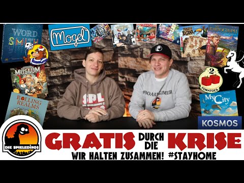 Über 30 gratis Spiele der Verlage für die Corona-Krise  Wir halten zusammen #Stayhome