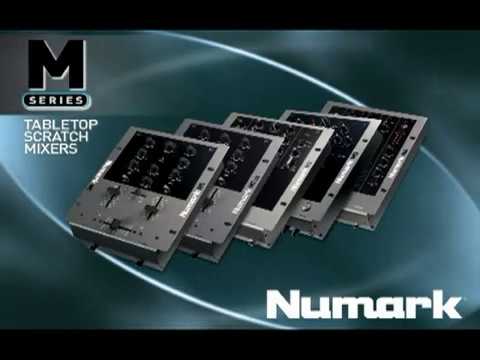 Numark M2 Black 2-Channel 10" Professional DJ Mixer - Black image 7