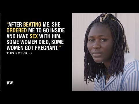 I was kidnapped. They raped me. They sodomized me.
