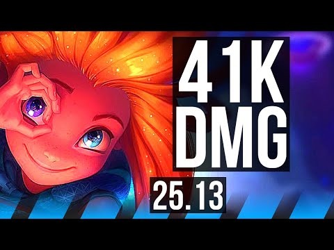 ZOE vs VEIGAR (MID) | 25/2/10, Legendary, 6 solo kills, 41k DMG | TR Grandmaster | 25.13