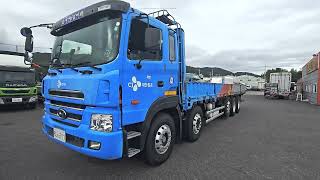 hyundai 25ton cargo truck.D6CB.manual.2008y