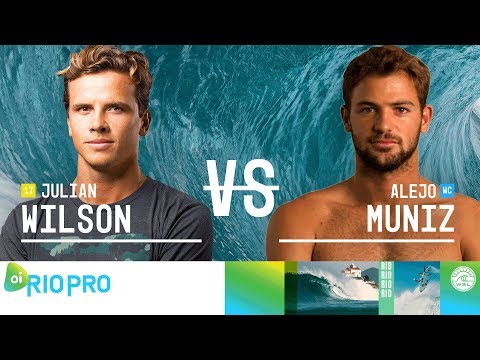 Julian Wilson vs. Alejo Muniz - Round Three, Heat 6 - Oi Rio Pro 2018