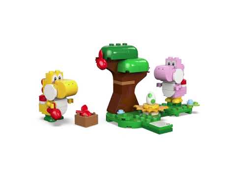 Vidéo LEGO Super Mario 71428 : Ensemble d'extension Forêt de Yoshi