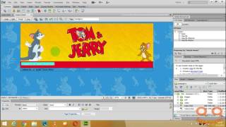 Dreamweaver CS6 Öğreniyorum Ders16 Site yapımı tom&jerry