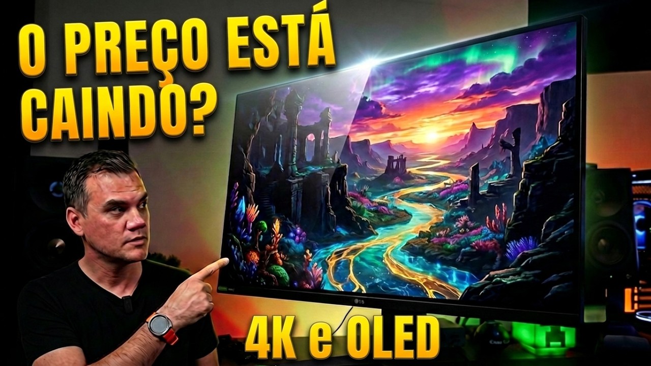 Miniatura da avaliação em vídeo de Monitor LG 32UR500K-B UHD 4K de 32 Polegadas Preto