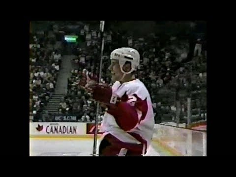 Jiri Fischer Breakaway Goal @ Van - 10/6/01