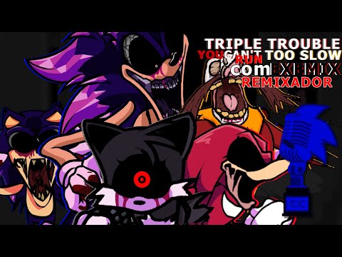✦TRIPLE TROUBLE & YOU CAN'T RUN & TOO SLOW-- REMIXS @eivayo  (EXEMIX)