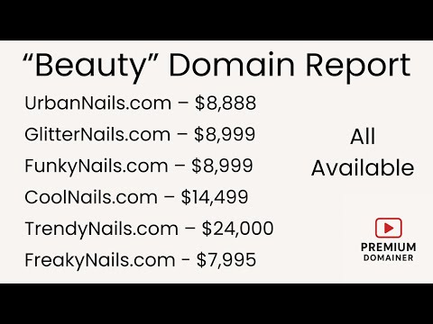 💅 Beauty Domain Report: The Real Value Behind FreakyNails.com