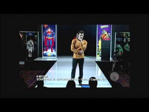 Star Trek Deluxe Captain Kirk Shirt Adult