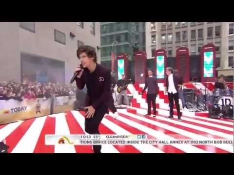 One Direction   Kiss You   En vivo en  The Today Show