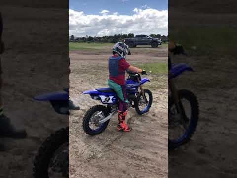 New Yamaha YZ85 at Ruakaka Race Track