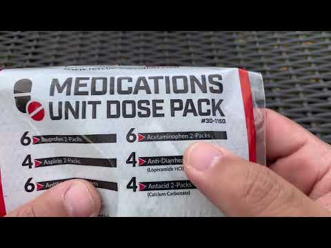  Rescue Essentials Medications Unit Dose Pack