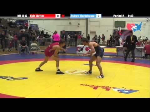 60 KG Consolation R2 - Andrew Hochstrasser TMWC vs Kyle Hutter Hampton Roads