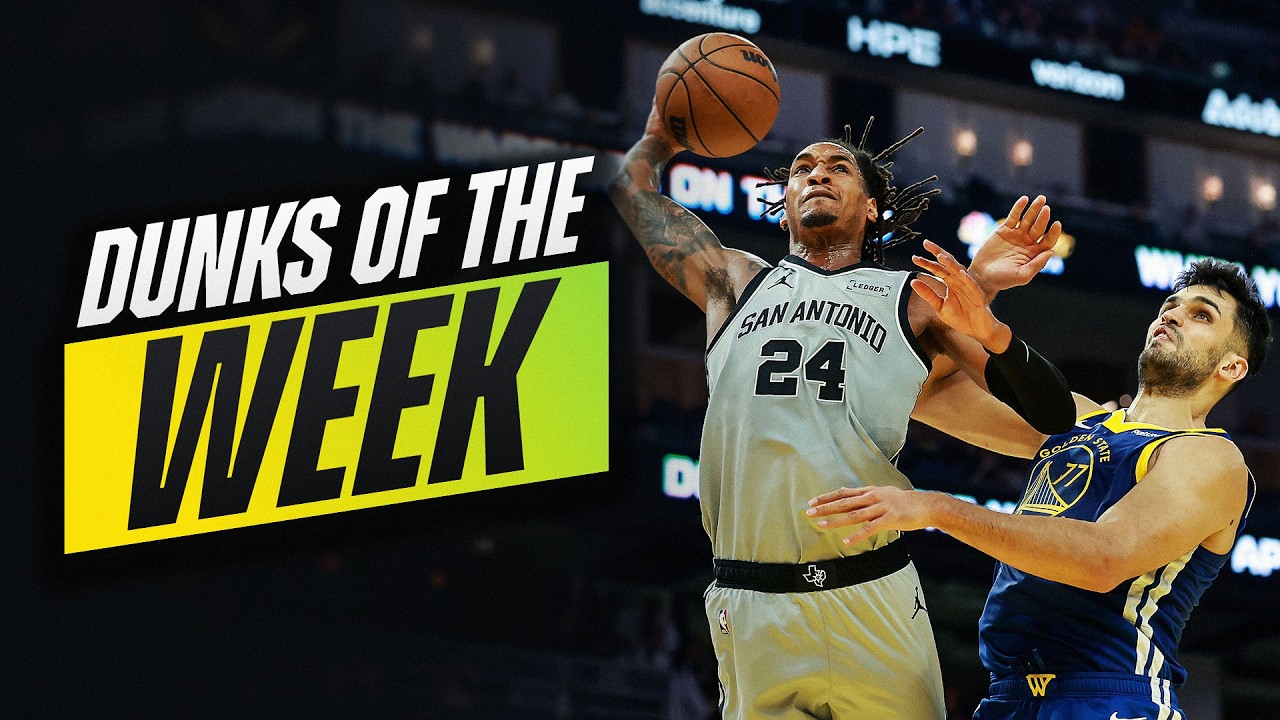 The TOP Dunks of Week 24 | 2025-26 NBA Season