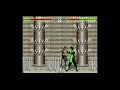 Mortal Kombat Legacy Kollection Fighting Reptile In Endurance Genesis Mega Drive
