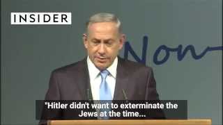 Download lagu Netanyahu says Hitler didn't want to kill the Jews, but a Muslim convinced him to do it mp3 Download lagu Netanyahu says Hitler didn't want to kill the Jews, but a Muslim convinced him to do it mp3
