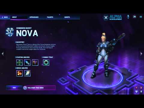 Nova Unit Quotes - Heroes of the Storm