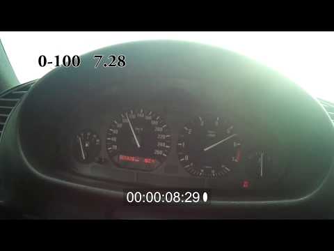 BMW E36 325i 93`192PS acceleration - full stock engine