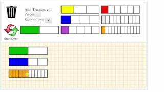 Fraction Bars Virtual Manipulative