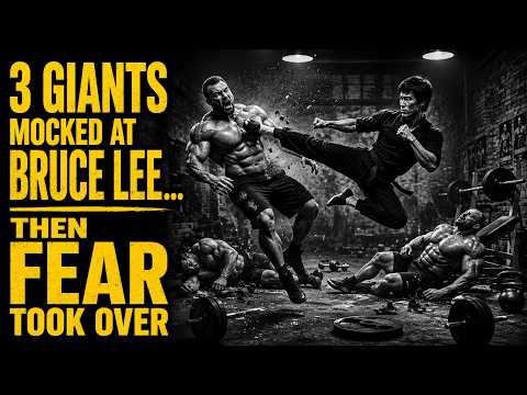 3 Massive Bodybuilders Mocked Bruce Lee — What Happened Next SHOCKED Everyone