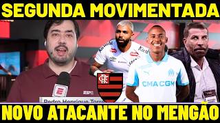 SEGUNDA AGITADA! NOVO ATACANTE NO FLAMENGO? VASCO SOFRE DERROTA NO TRIBUNAL!