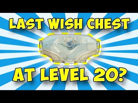 Destiny 2: Last Wish Raid Chest... On a Level 20 Character (Solo Glitch)
