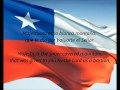 Chilean National Anthem - "Himno Nacional De ...