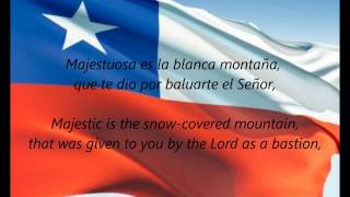 Chilean National Anthem - &quot;Himno Nacional De Chile&quot; (ES/EN)