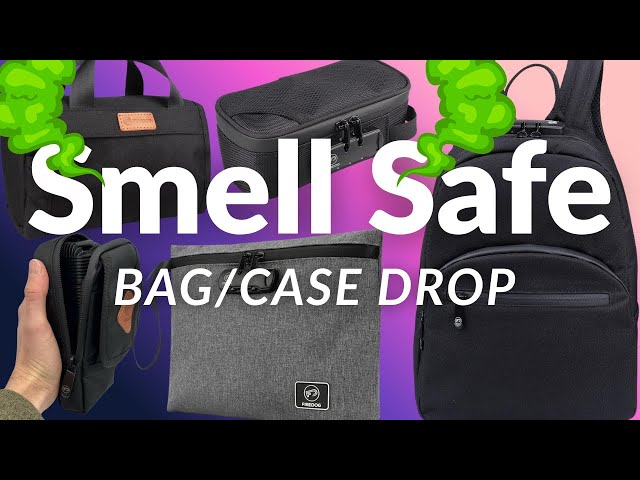 Vídeo relacionado con FIREDOG Bolsa a prueba de olores, bolsa grande negra a prueba de olores, con forro de carbono, funda para fumar, 9 x 4 x 5 pulgadas