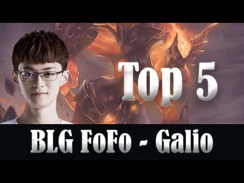 BLG FoFo (Galio Mid) Top Plays - BLG vs LGD, LPL 2020 Summer Week 10 Highlights