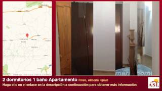 preview picture of video '2 dormitorios 1 baño Apartamento se Vende en Fines, Almeria, Spain'