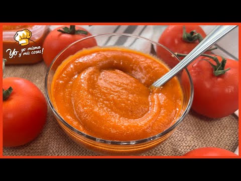 🍅 SALSA de TOMATE ASADO todos quieren esta salsa