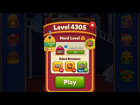 Royal match game le 4305 Hard level 