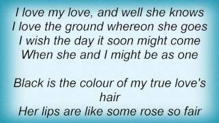 Luka Bloom - Black Is The Colour Lyrics