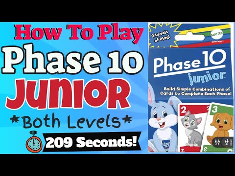 How To Play Phase 10 Junior