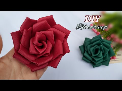 How to Make Beautiful Ribbon Roses: DIY Tutoria.