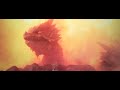 Rebirth of Mothra - Mothra Leo seals Desghidorah 2