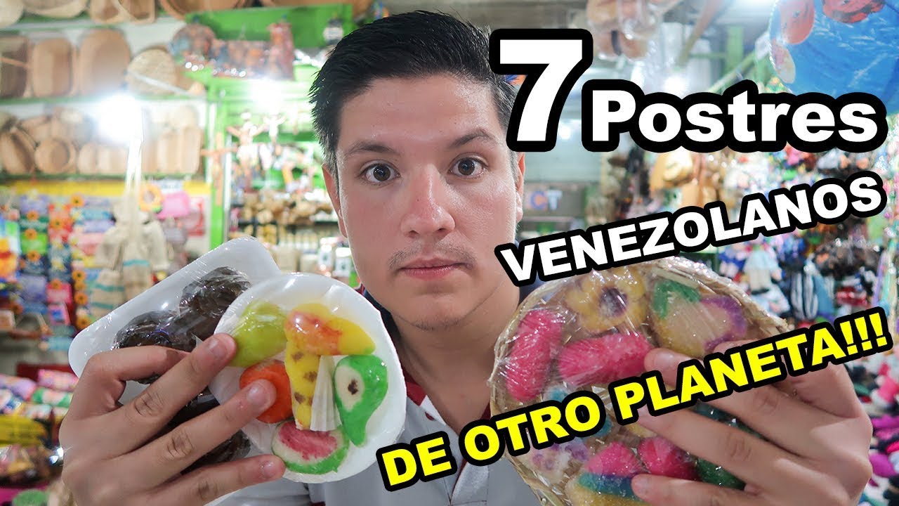 Probando 7 Postres Venezolanos DE OTRO PLANETA!!!
