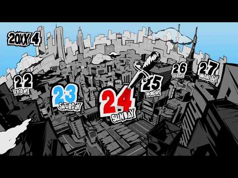 Persona 5 -- 4/24 Daytime Acitivities
