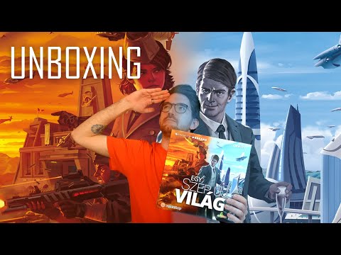 Egy szép új világ társasjáték  UNBOXING - reflexshop