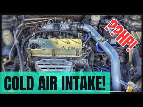 4g Eclipse DC Sports Cold Air Intake | Install & Drive!
