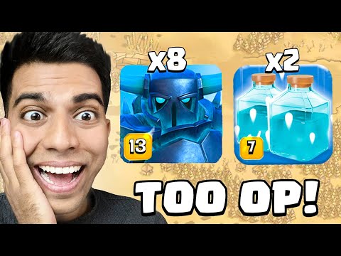 Everyone Was Shocked by My New PEKKA Army in CWL