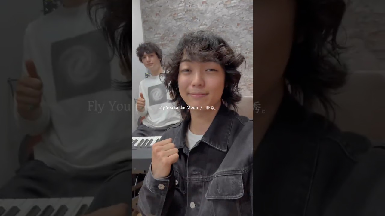 二人で夢見てきた🐈‍⬛#映秀 #ルイ #newmusic #flyyoutothemoon