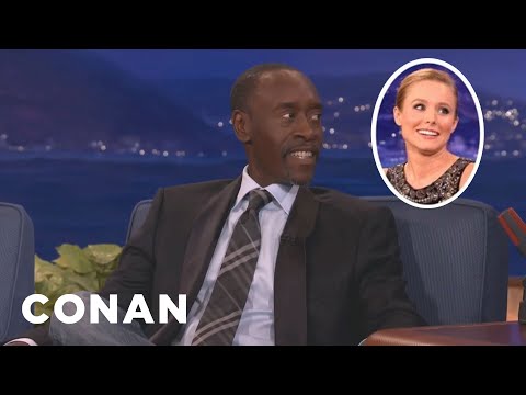 Don Cheadle: Kristen Bell's "Frozen" Success Has Gone To Her Head | CONAN on TBS